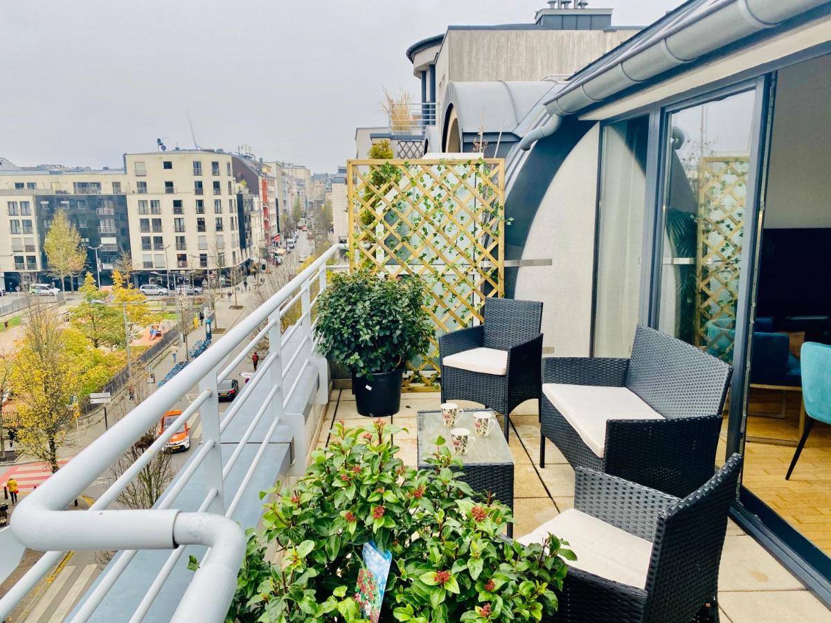 The Luxury Green Penthouse In City Center With Terrace And Free Parking Luxemburg Kültér fotó